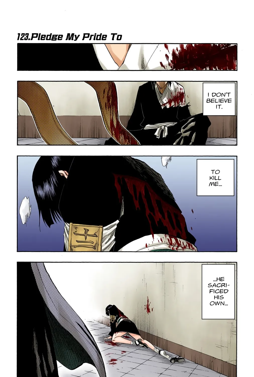 Read Bleach (Colored) chapter 123 image 0 on Lezhin