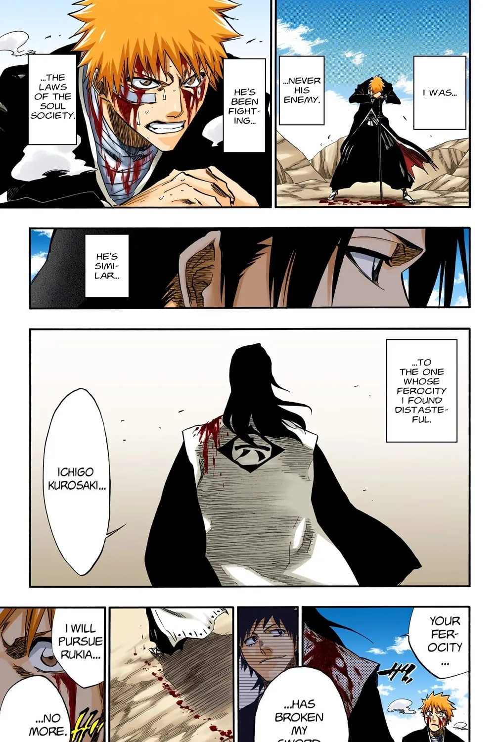 Read Bleach (Colored) chapter 167 image 18 on Lezhin