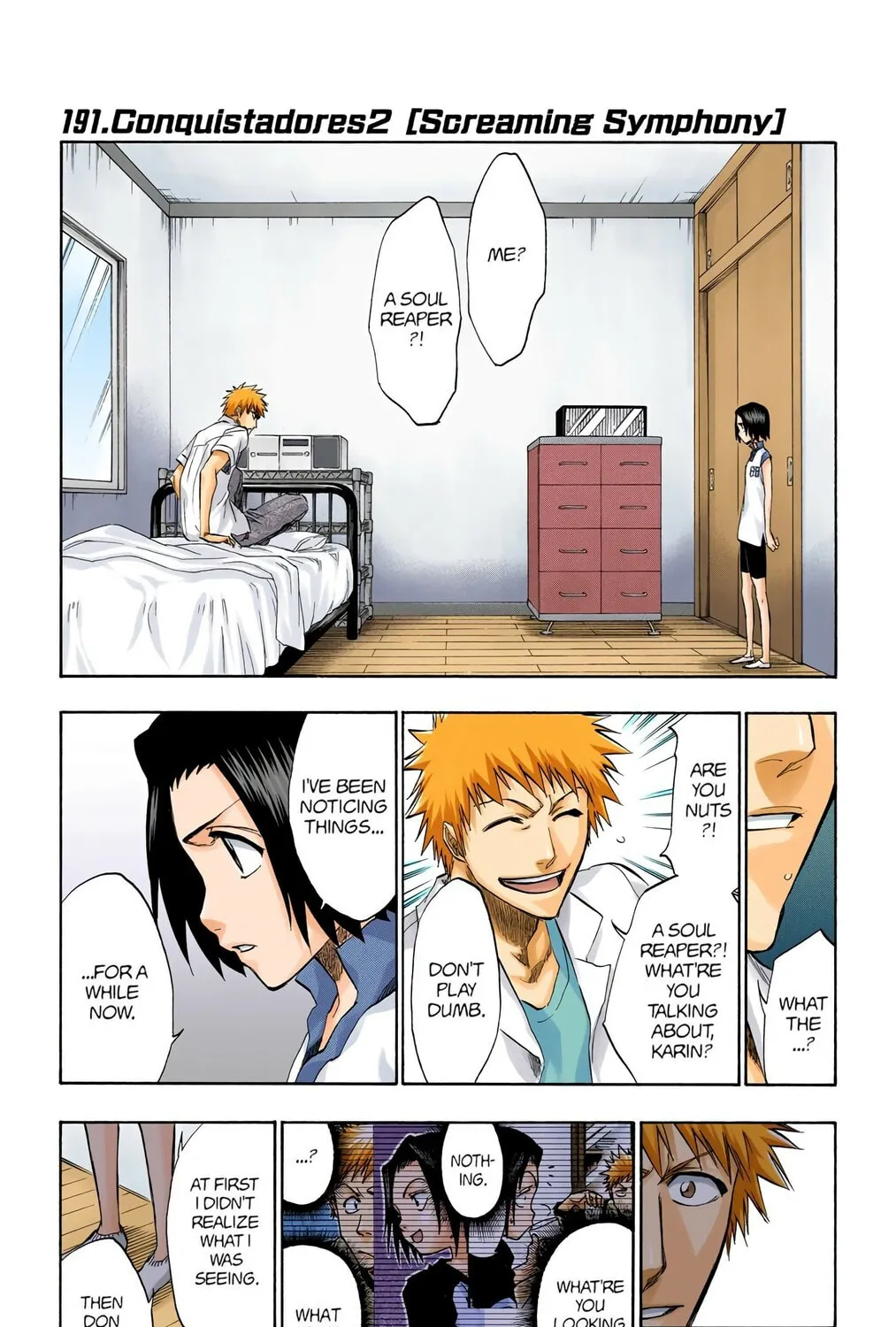 Read Bleach (Colored) chapter 191 image 0 on Lezhin
