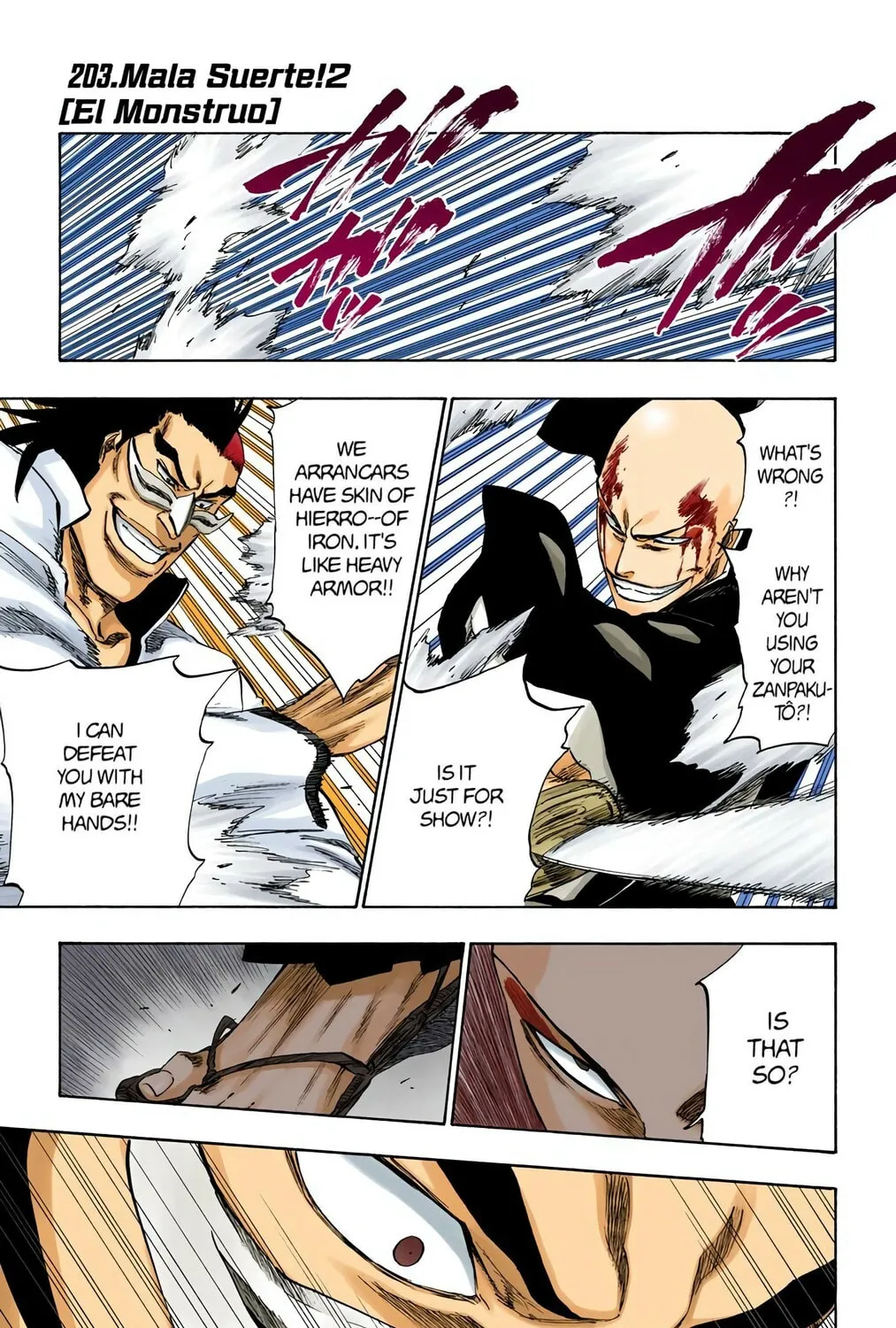 Read Bleach (Colored) chapter 203 image 0 on Lezhin