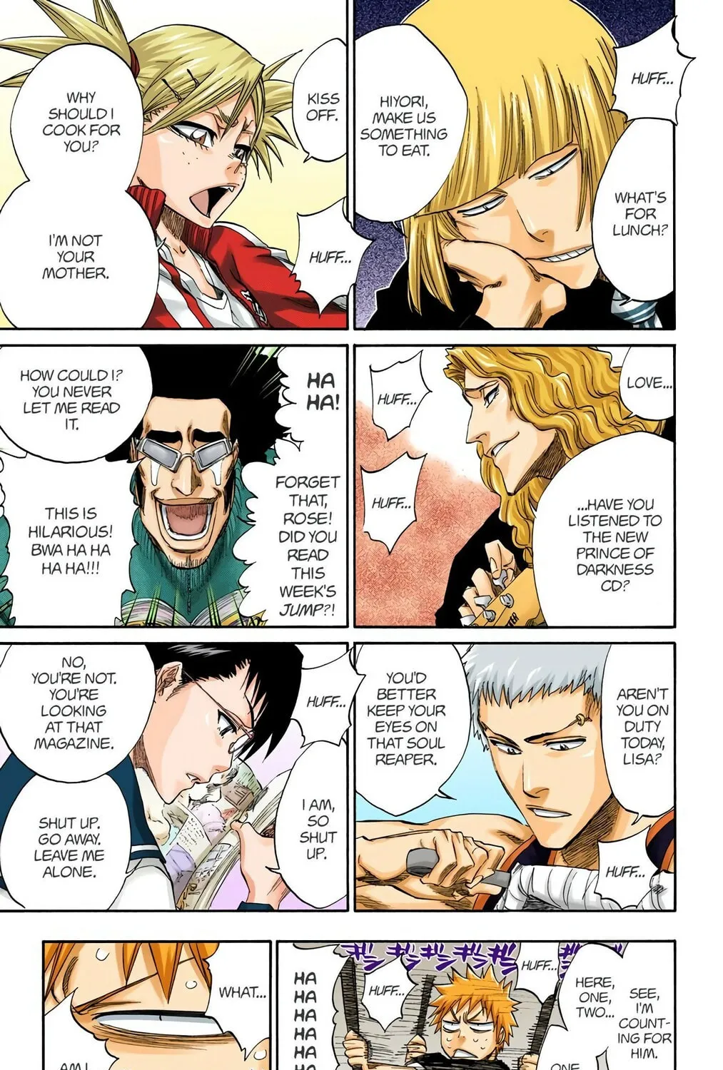 Read Bleach (Colored) chapter 217 image 12 on Lezhin