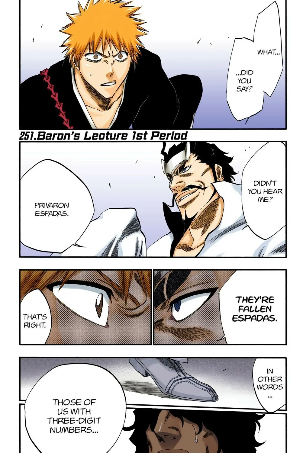 Read Bleach (Colored) chapter 251 image 0 on Lezhin