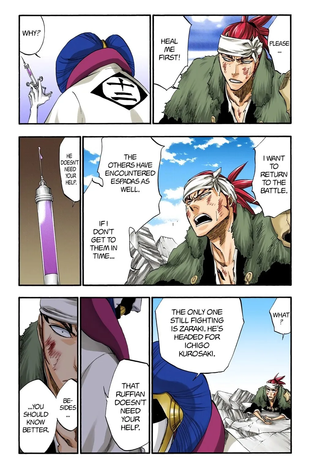 Read Bleach (Colored) chapter 307 image 4 on Lezhin