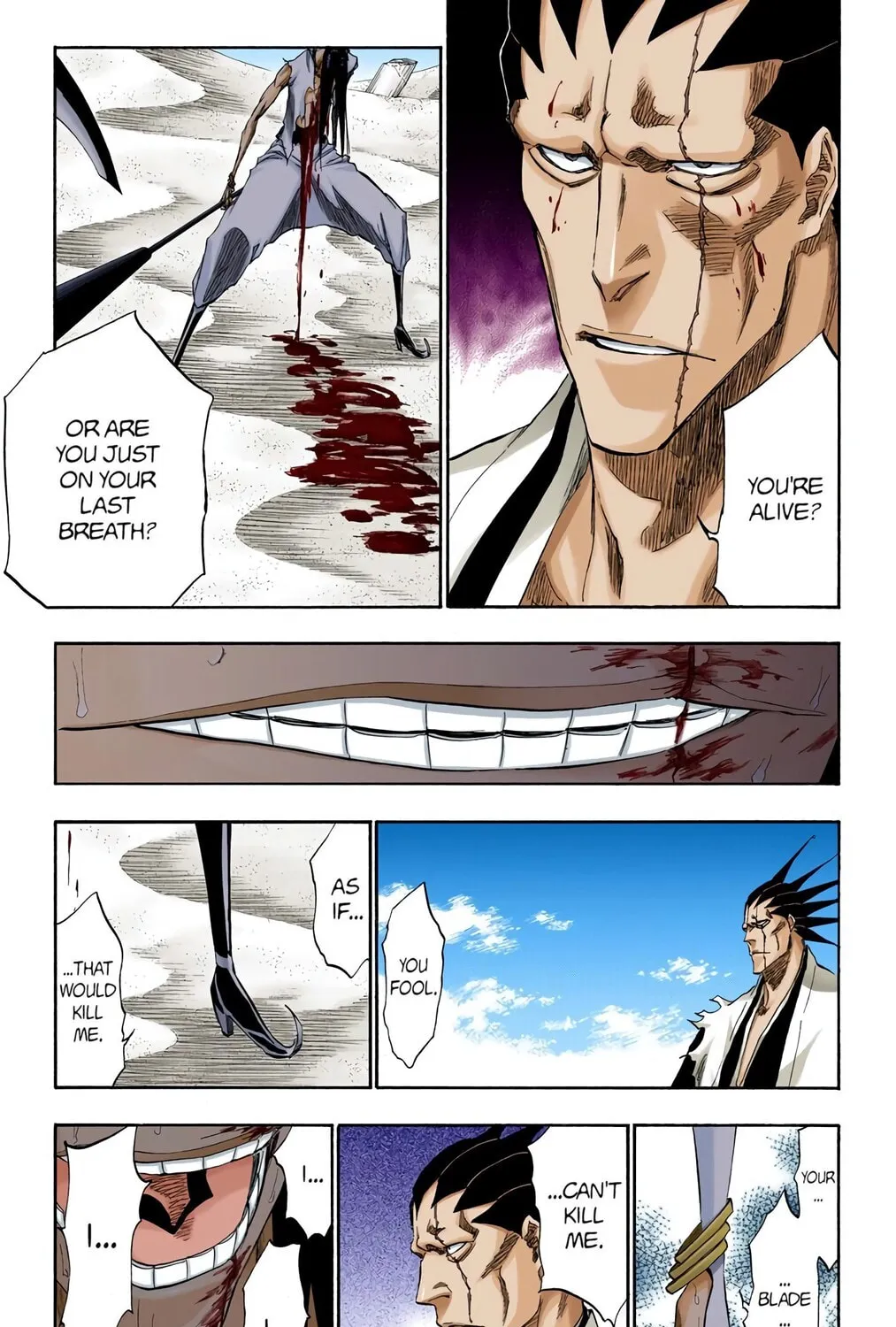 Read Bleach (Colored) chapter 309 image 8 on Lezhin