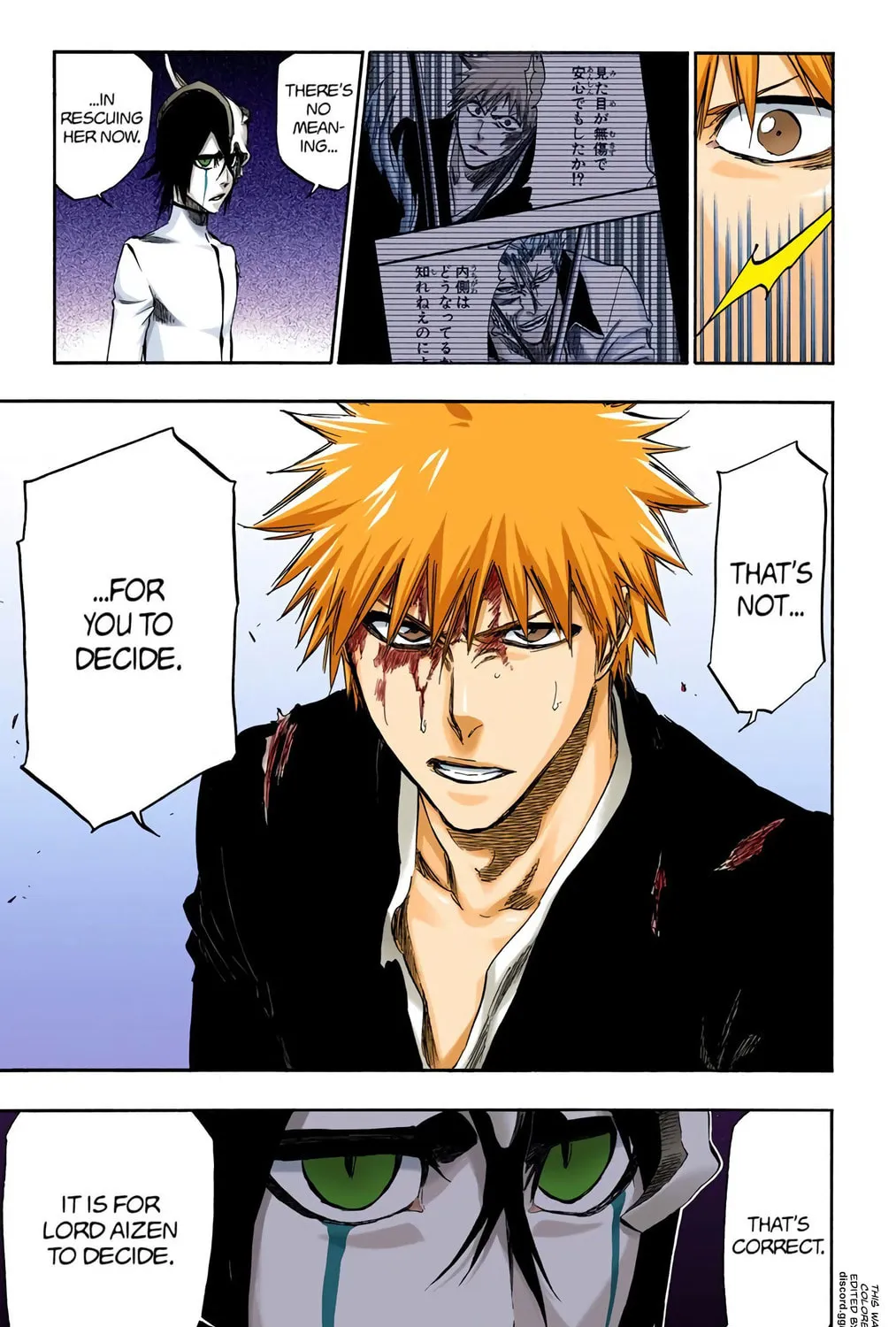 Read Bleach (Colored) chapter 340 image 34 on Lezhin