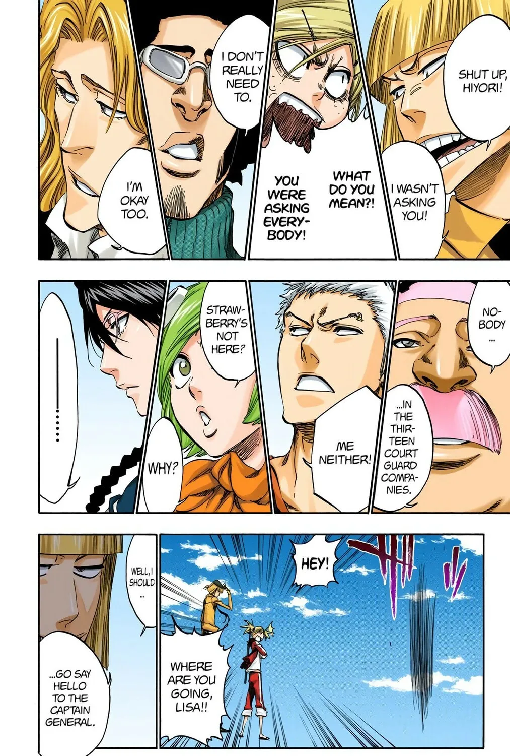 Read Bleach (Colored) chapter 365 image 8 on Lezhin