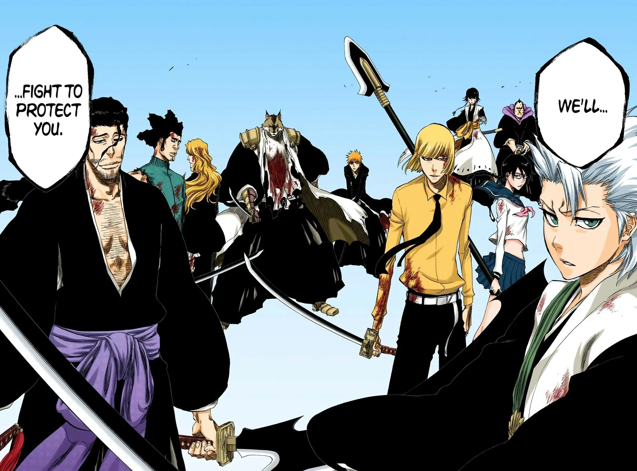 Read Bleach (Colored) chapter 388 image 34 on Lezhin