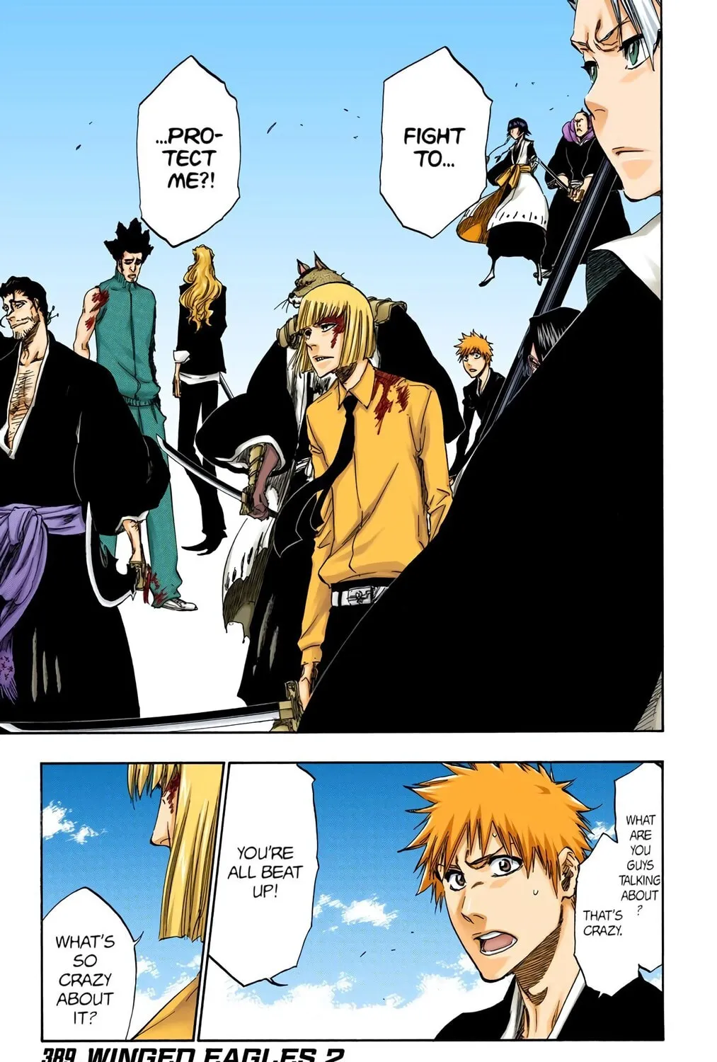 Read Bleach (Colored) chapter 389 image 0 on Lezhin