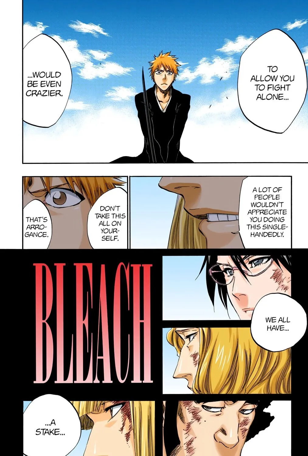 Read Bleach (Colored) chapter 389 image 2 on Lezhin