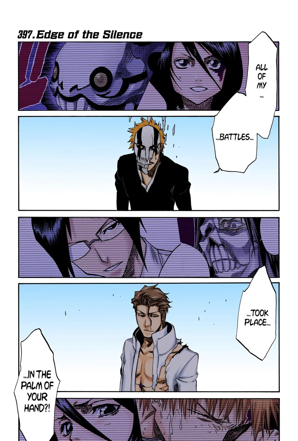 Read Bleach (Colored) chapter 397 image 0 on Lezhin