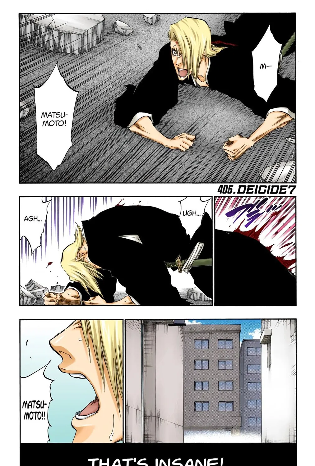 Read Bleach (Colored) chapter 405 image 0 on Lezhin