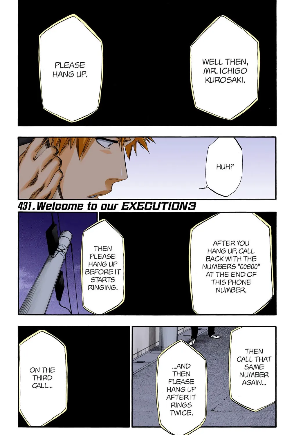 Read Bleach (Colored) chapter 431 image 0 on Lezhin
