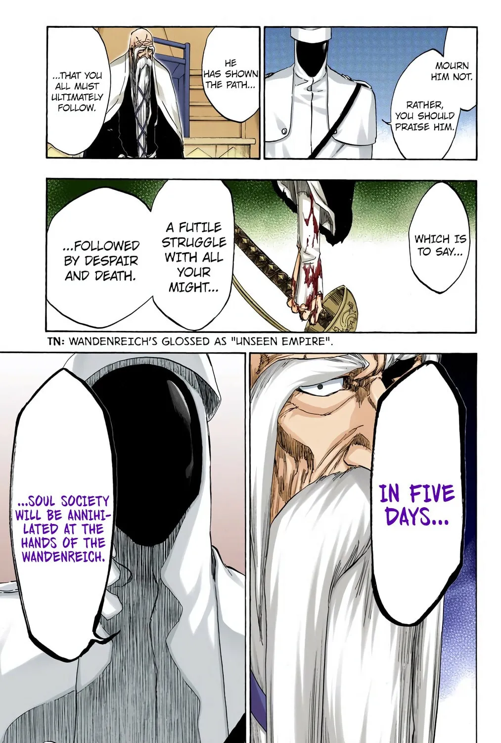 Read Bleach (Colored) chapter 483 image 34 on Lezhin