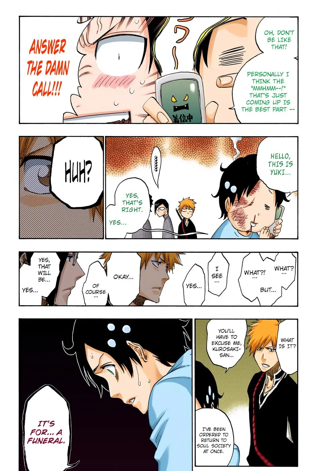 Read Bleach (Colored) chapter 485 image 10 on Lezhin