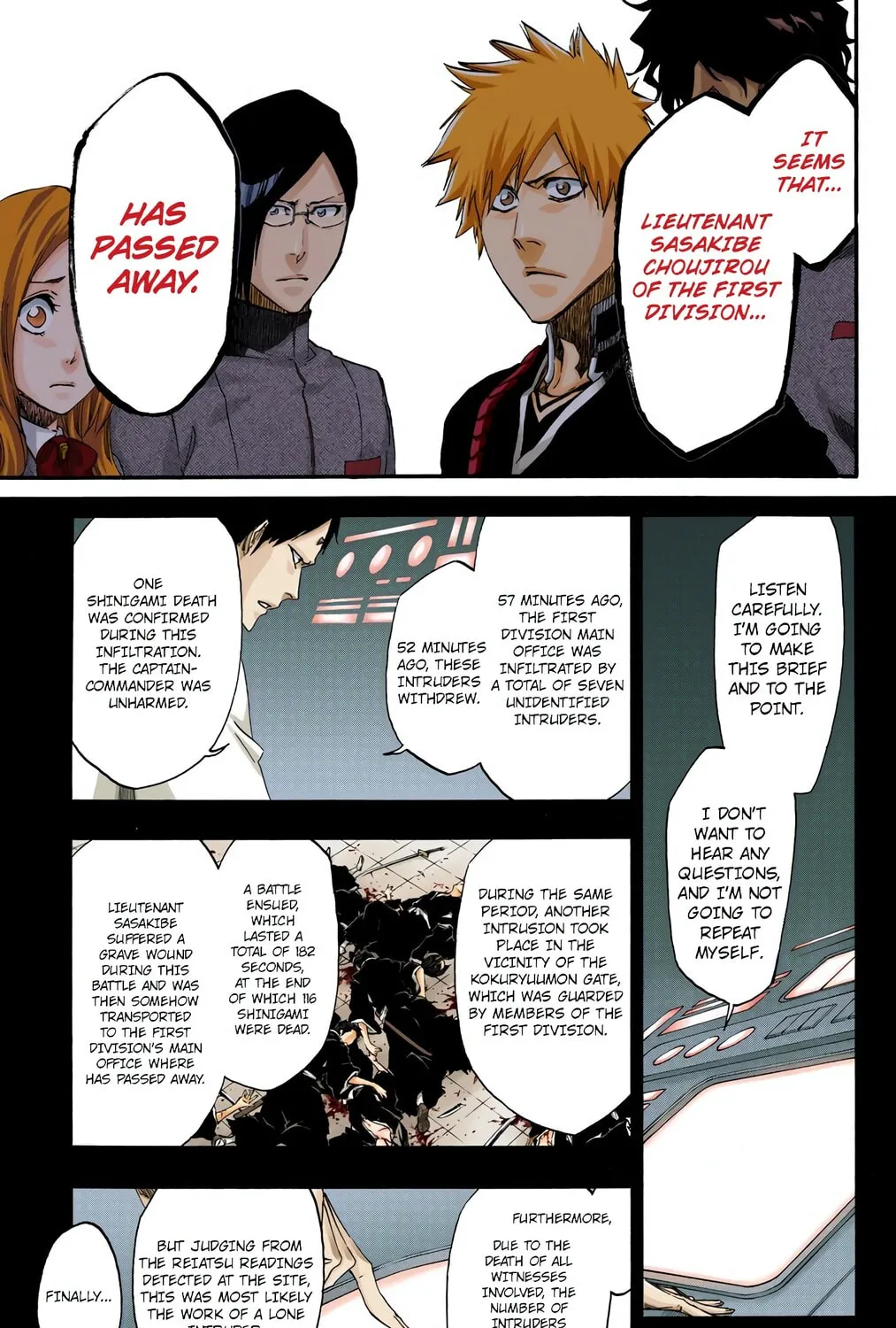 Read Bleach (Colored) chapter 485 image 12 on Lezhin