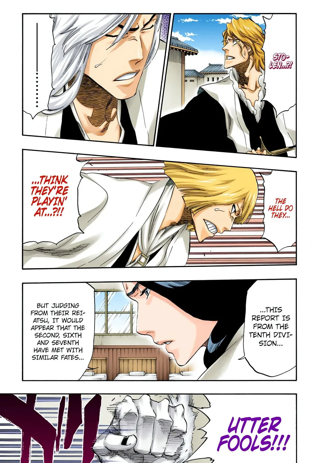 Read Bleach (Colored) chapter 497 image 10 on Lezhin