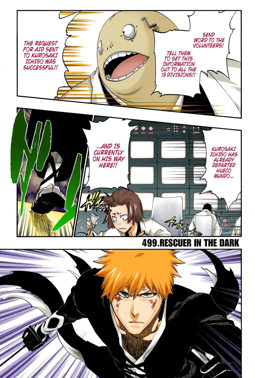 Read Bleach (Colored) chapter 499 image 0 on Lezhin