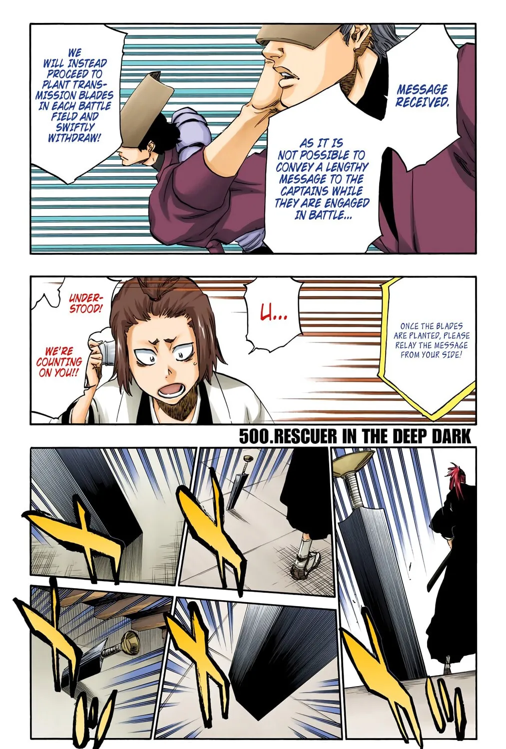 Read Bleach (Colored) chapter 500 image 2 on Lezhin