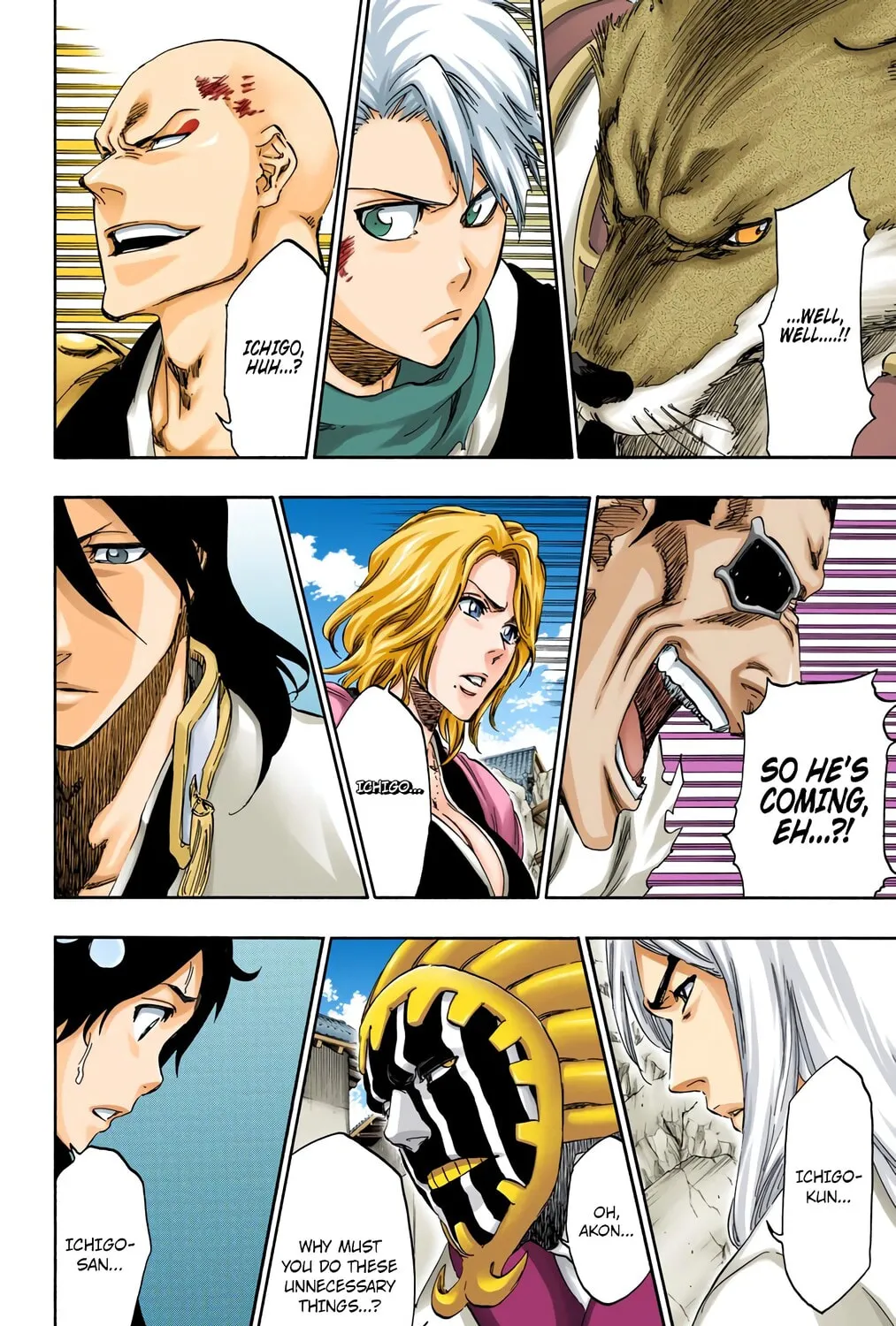 Read Bleach (Colored) chapter 500 image 8 on Lezhin