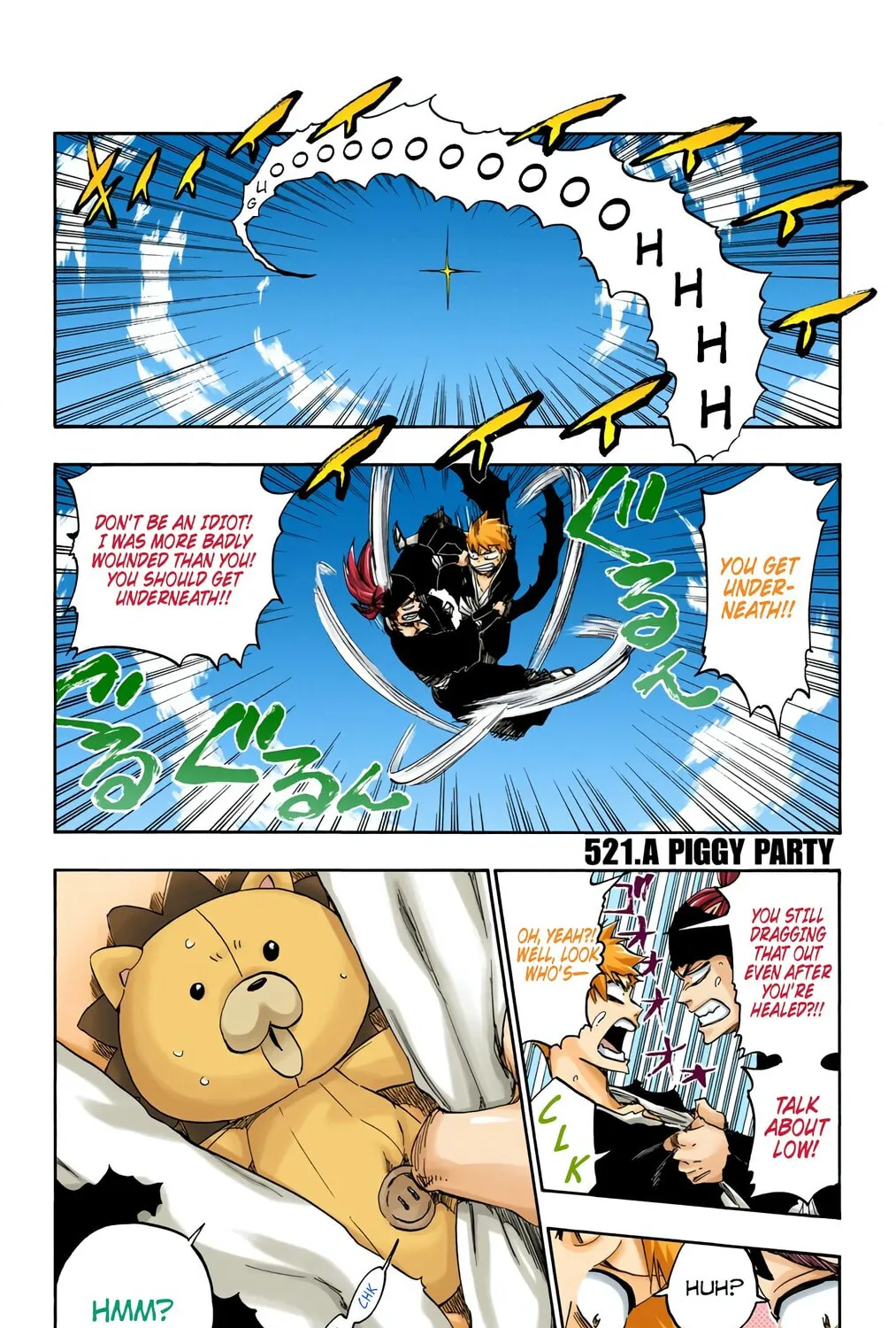 Bleach (Colored) Chapter 521 page 3 - 