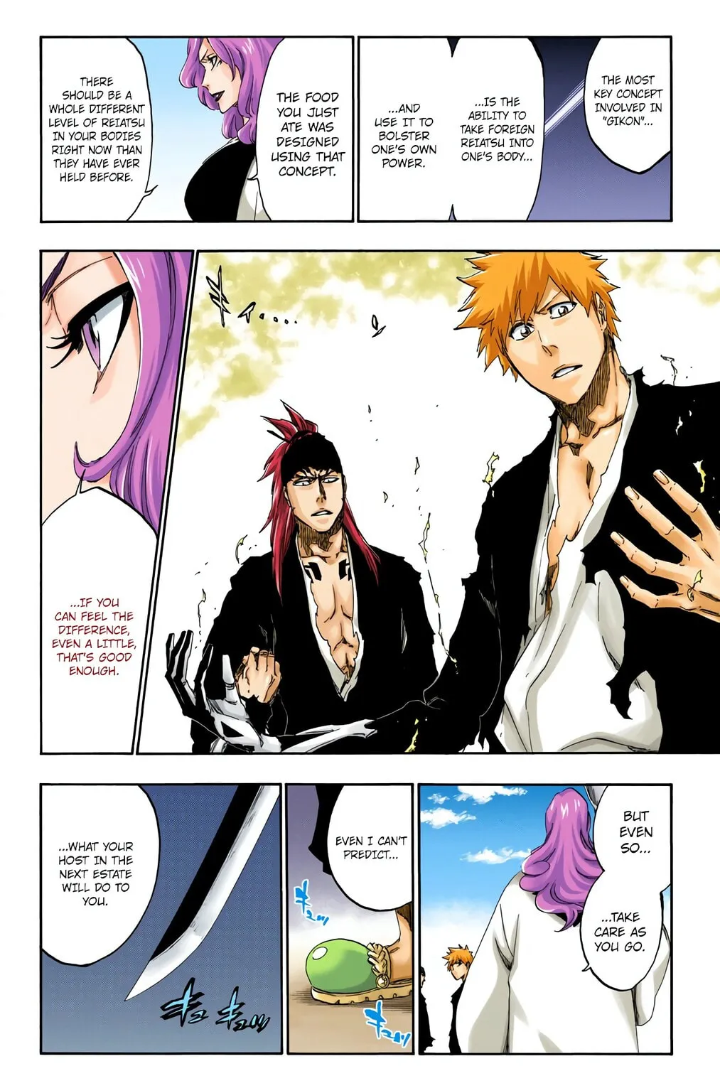 Bleach (Colored) Chapter 521 page 33 - 