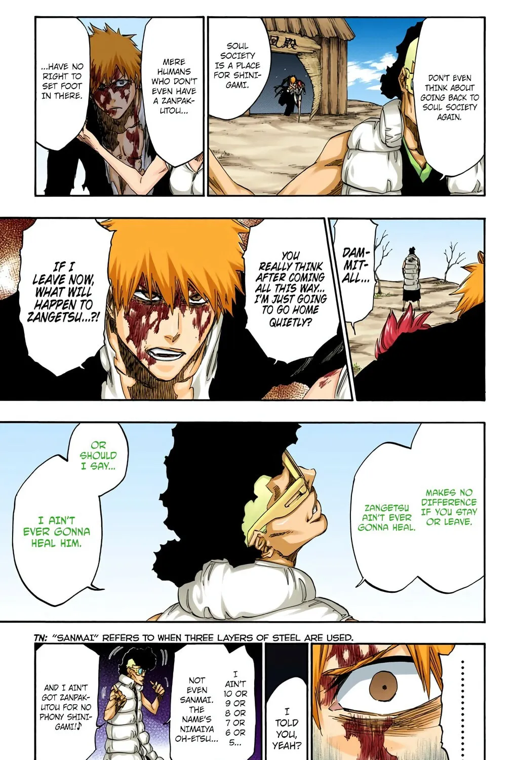 Bleach (Colored) Chapter 527 page 33 - 
