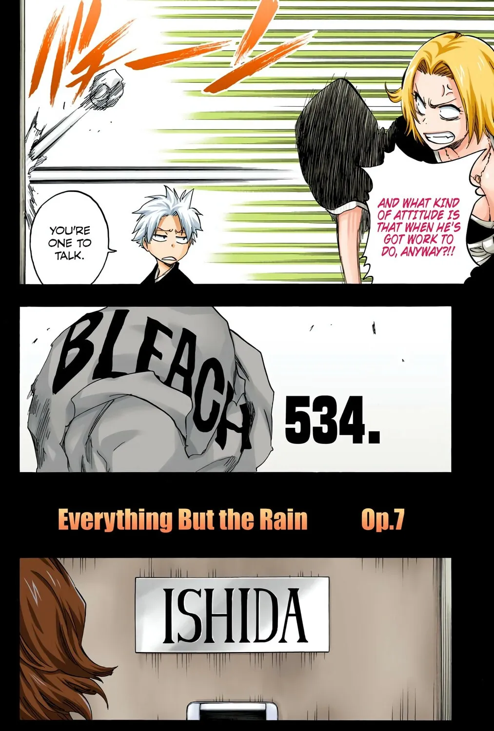 Read Bleach (Colored) chapter 534 image 6 on Lezhin
