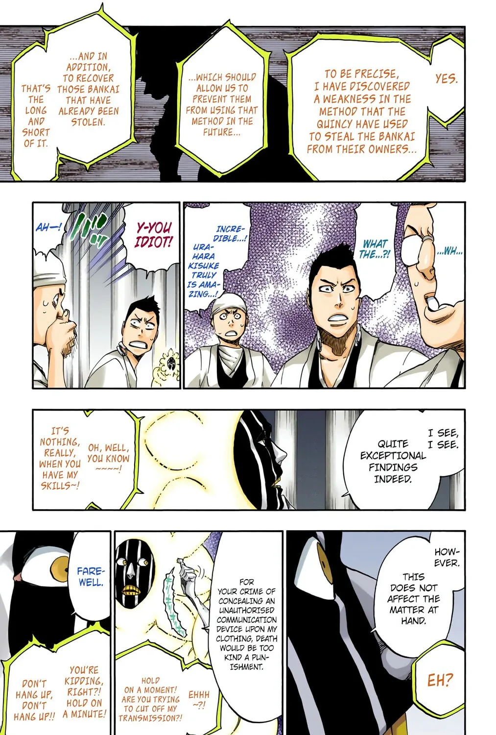 Read Bleach (Colored) chapter 552 image 12 on Lezhin