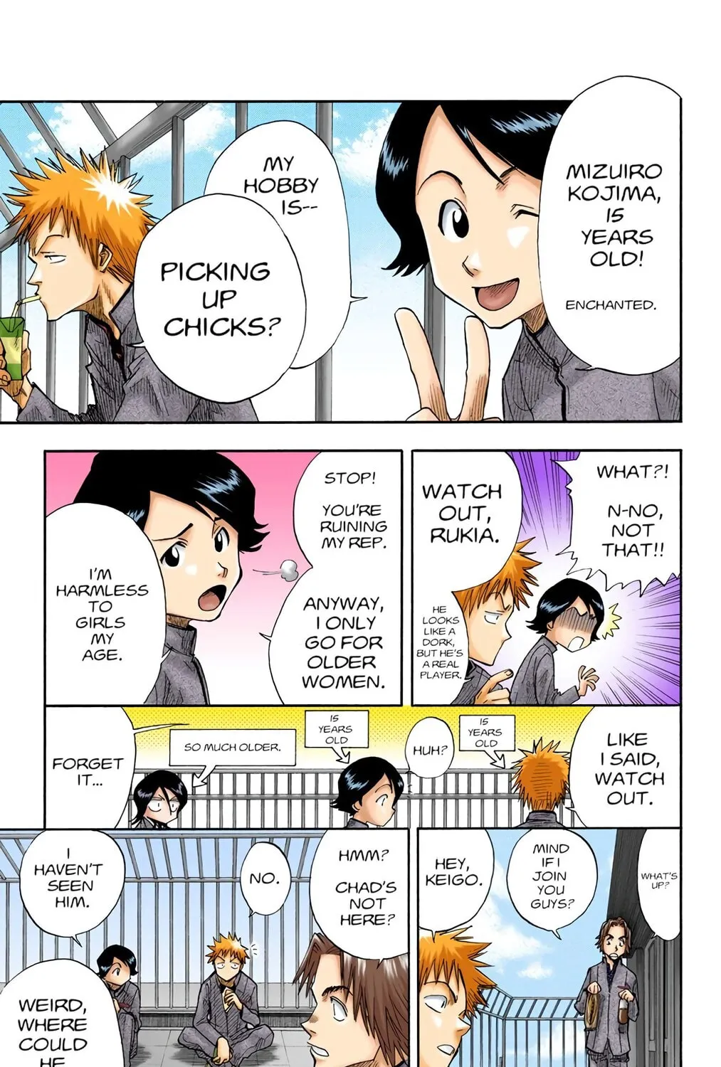 Read Bleach (Colored) chapter 7 image 12 on Lezhin
