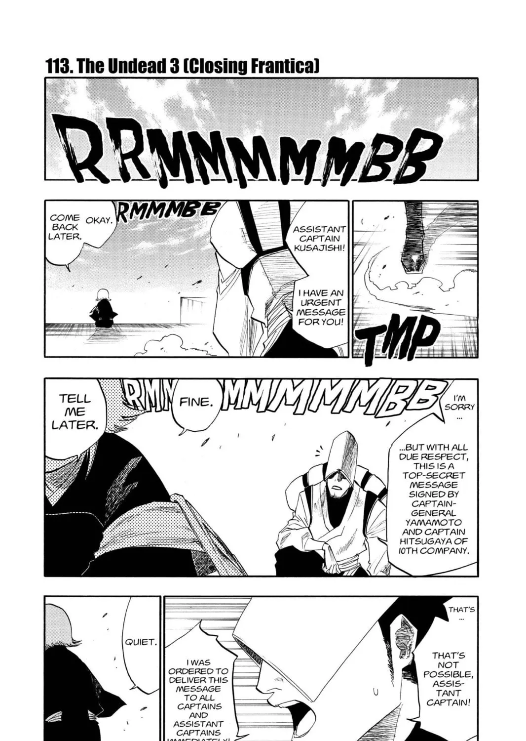 Read Bleach chapter 113 image 0 on Lezhin
