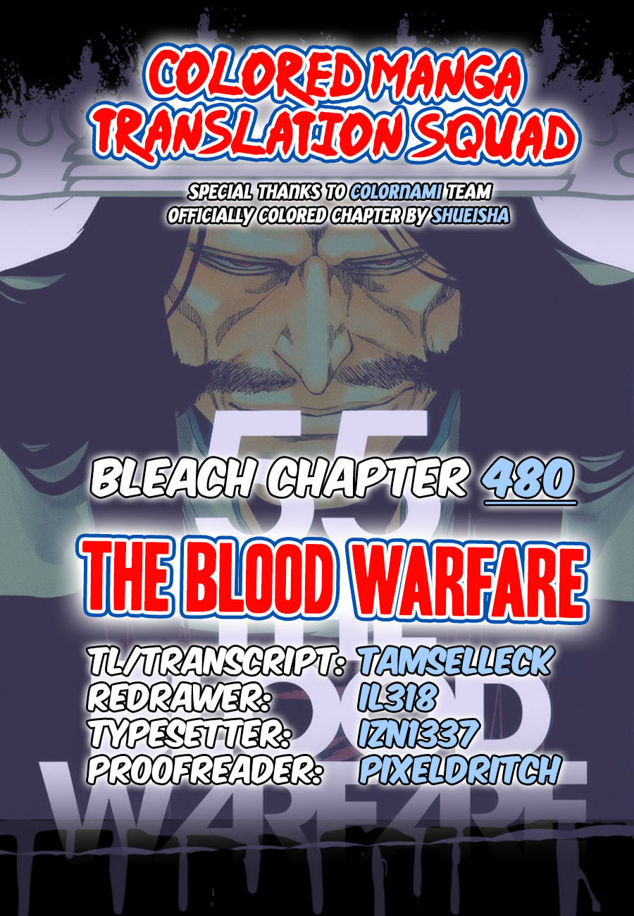 Read Bleach chapter 480 image 0 on Lezhin