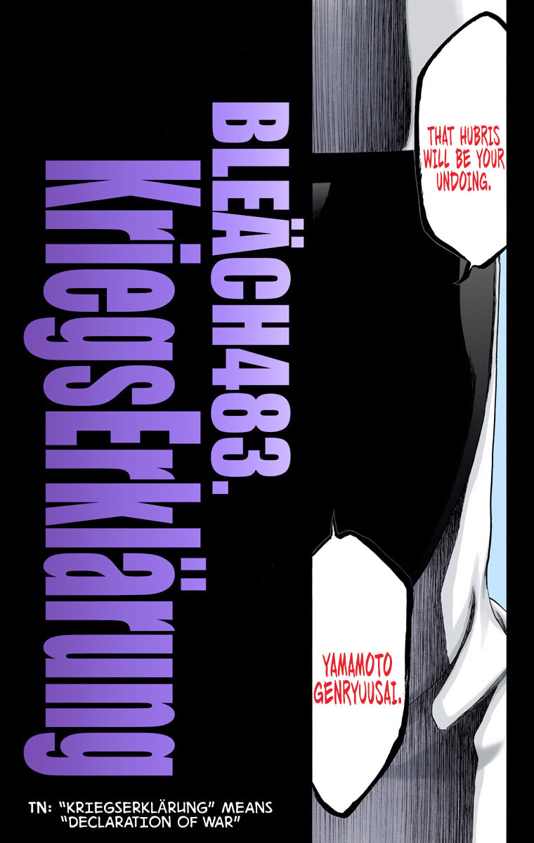 Read Bleach chapter 483 image 5 on Lezhin
