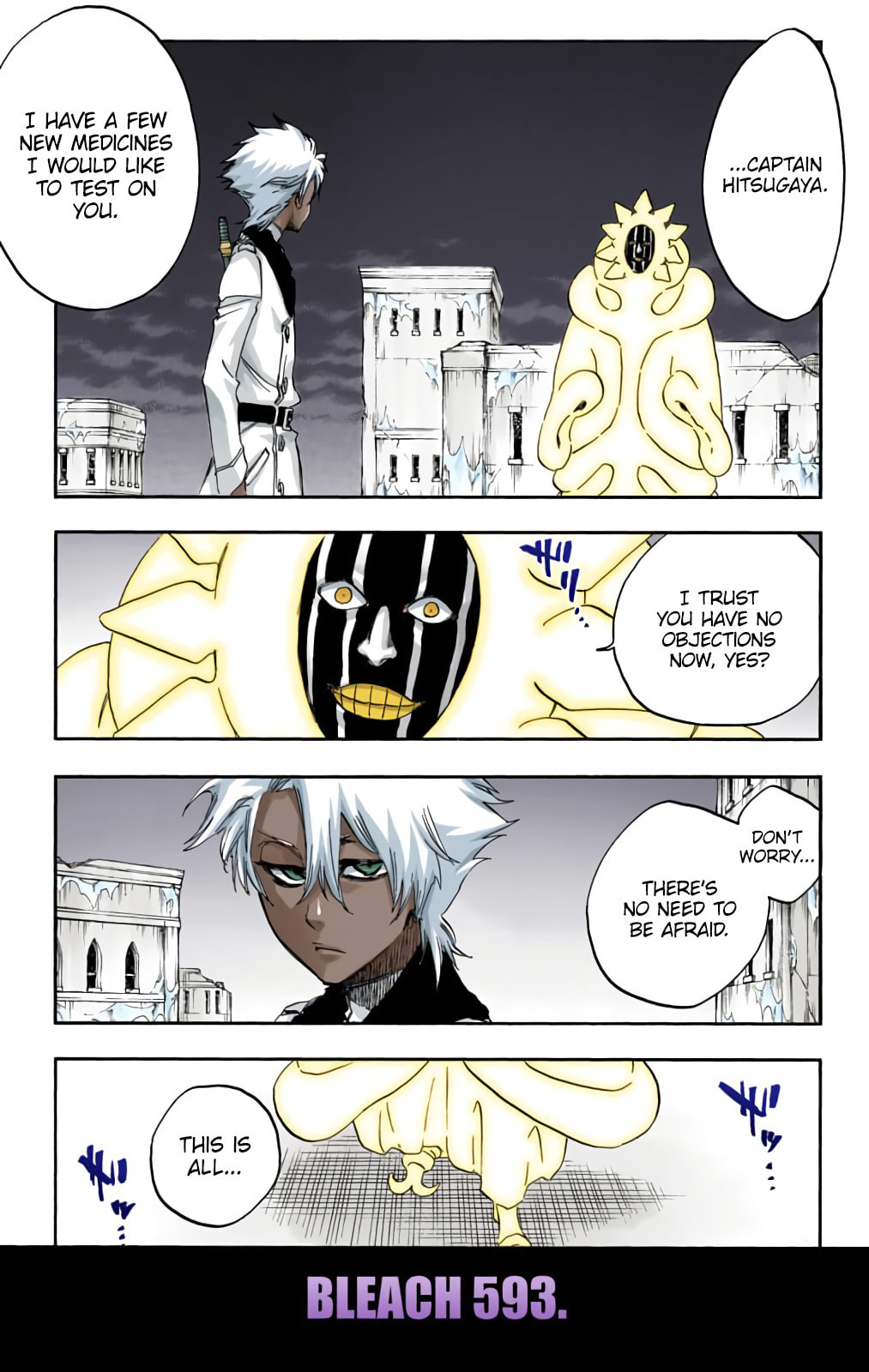 Read Bleach chapter 593 image 0 on Lezhin