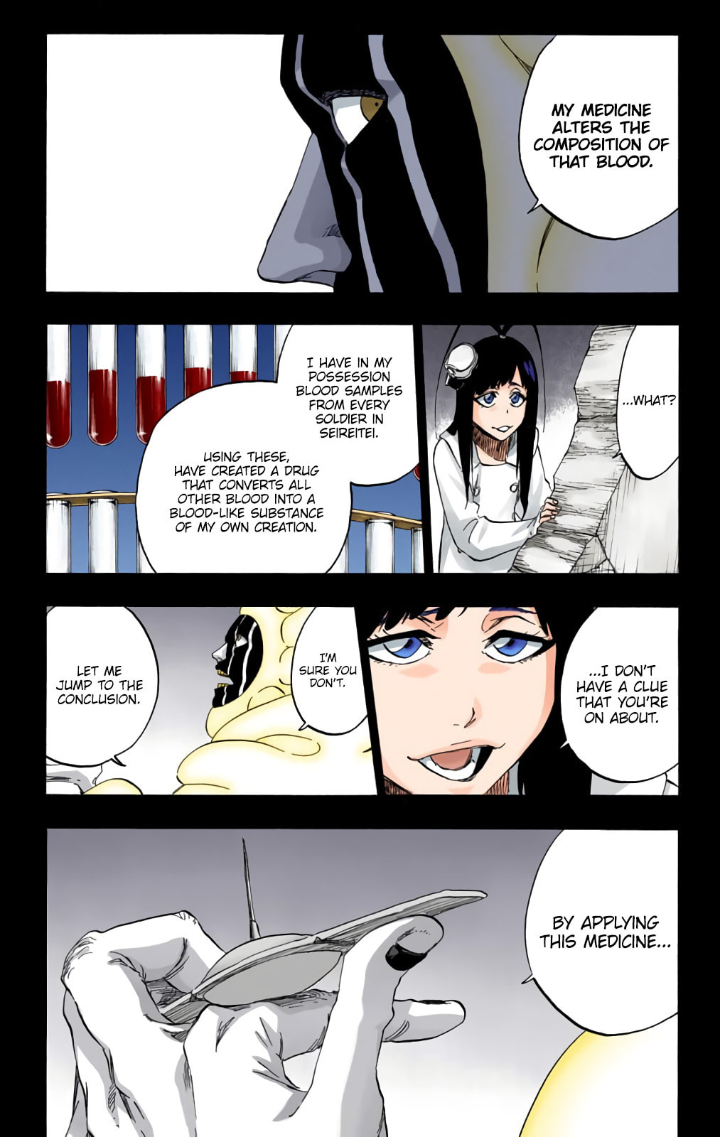 Read Bleach chapter 596 image 8 on Lezhin