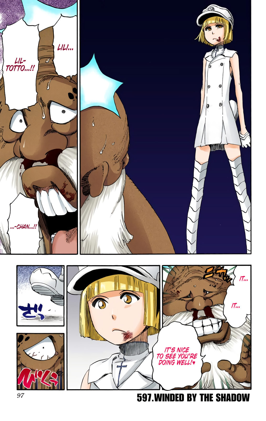 Read Bleach chapter 597 image 0 on Lezhin