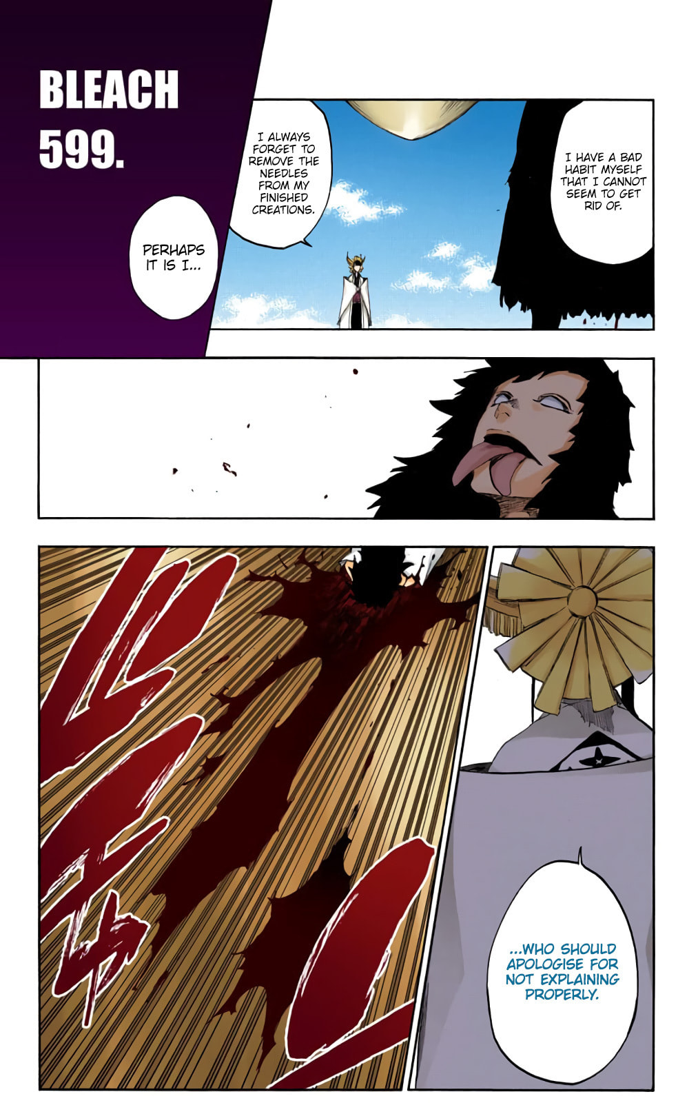 Read Bleach chapter 599 image 1 on Lezhin