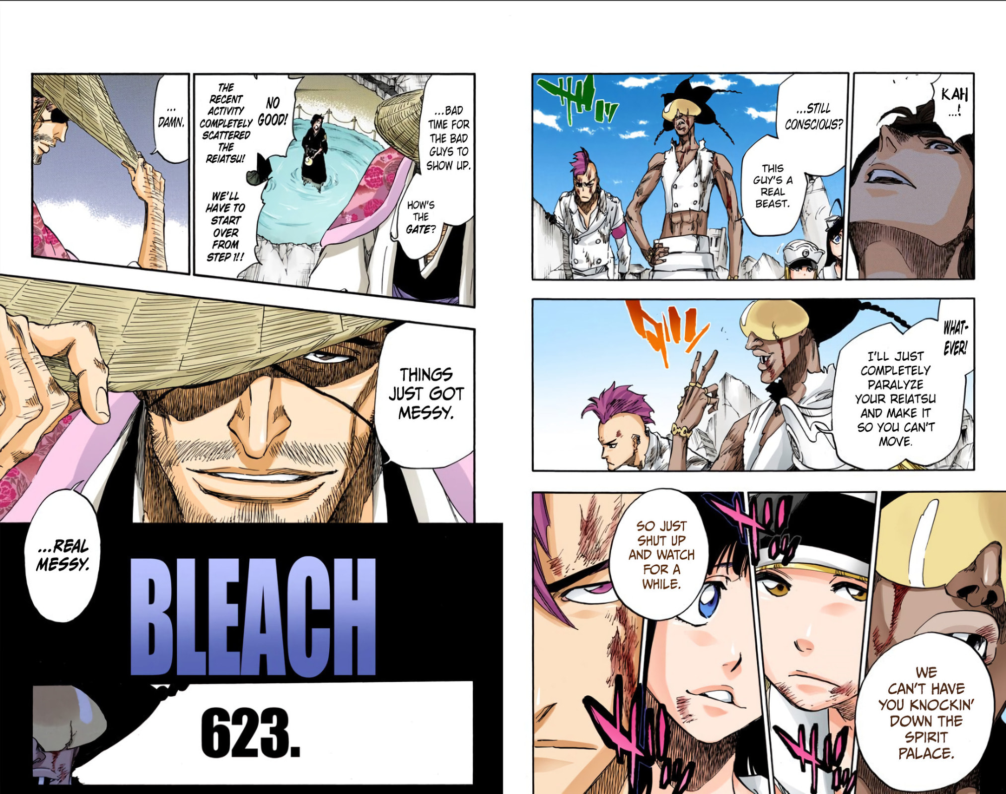 Read Bleach chapter 623 image 8 on Lezhin