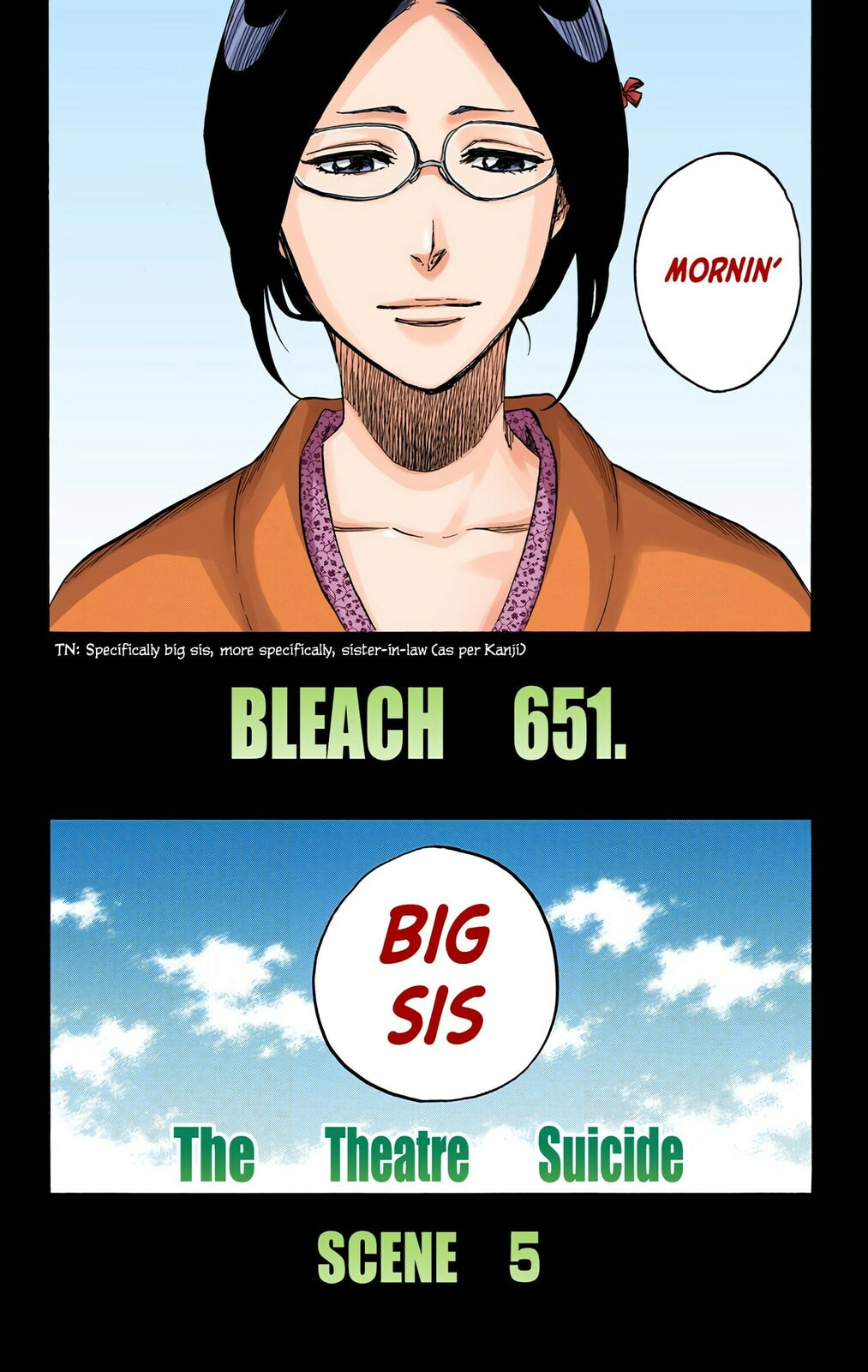 Read Bleach chapter 651 image 1 on Lezhin