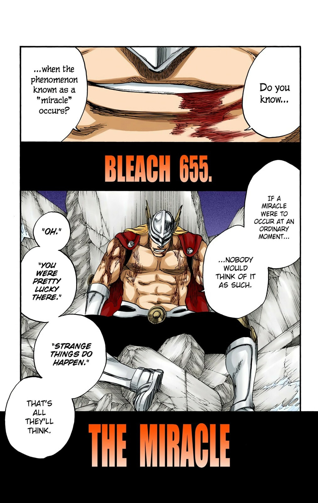 Read Bleach chapter 655 image 0 on Lezhin