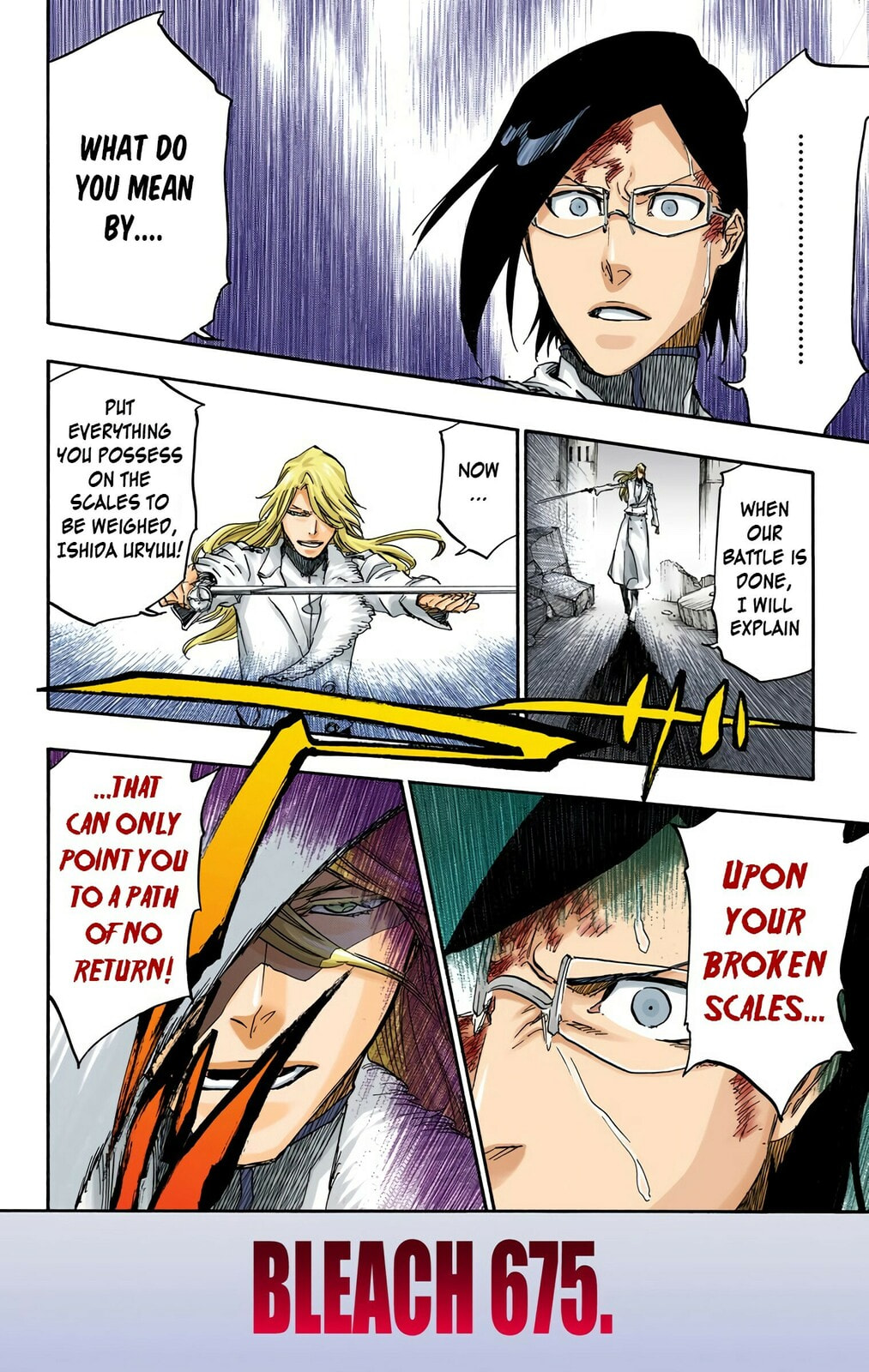 Read Bleach chapter 675 image 7 on Lezhin