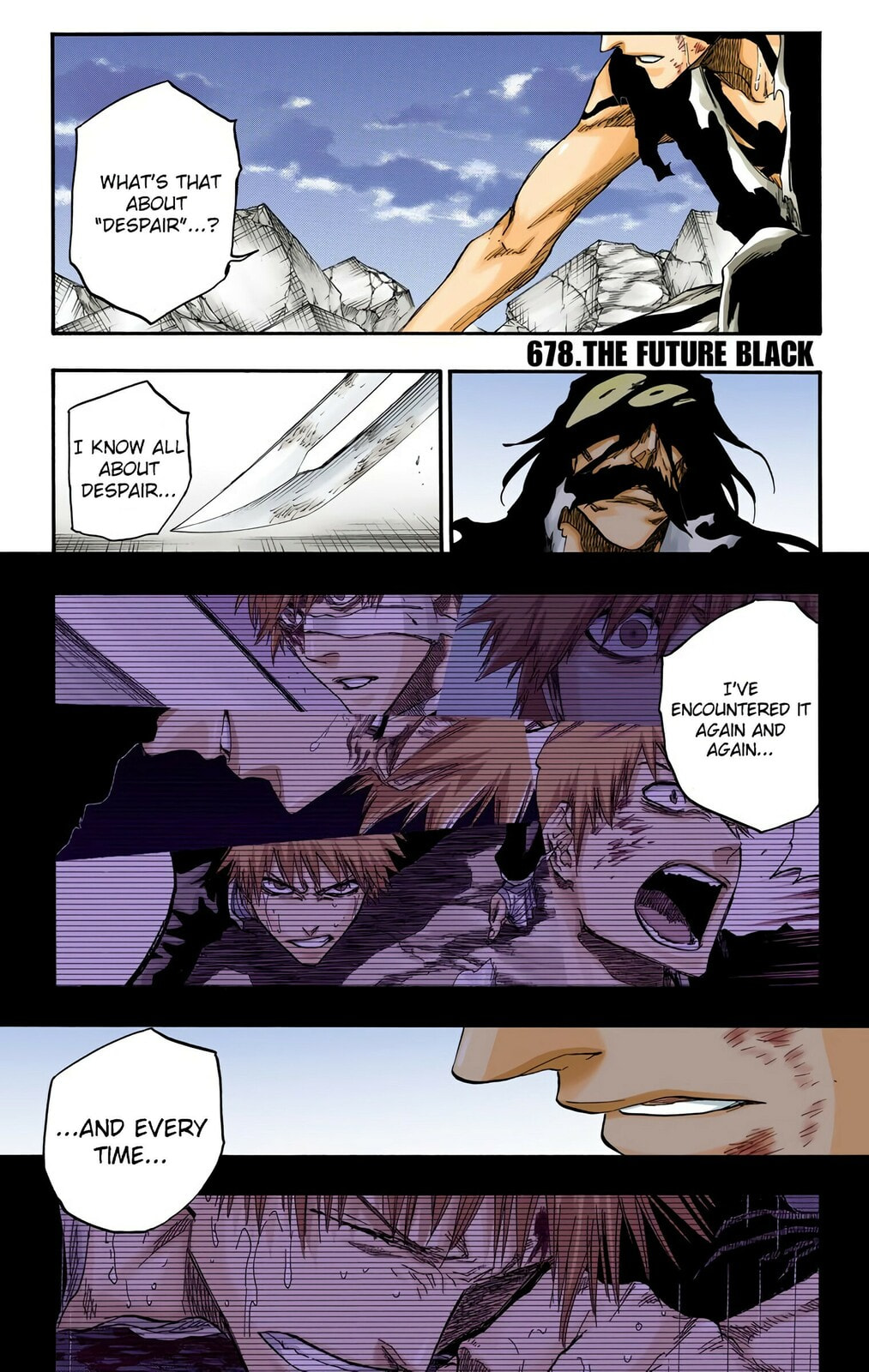 Read Bleach chapter 678 image 0 on Lezhin