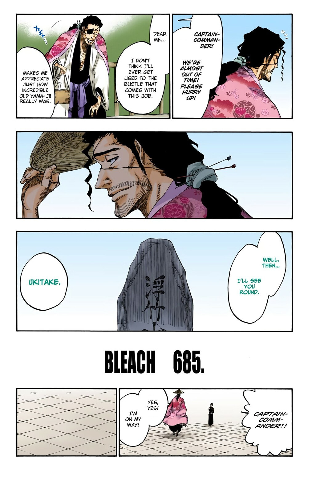 Read Bleach chapter 685 image 4 on Lezhin