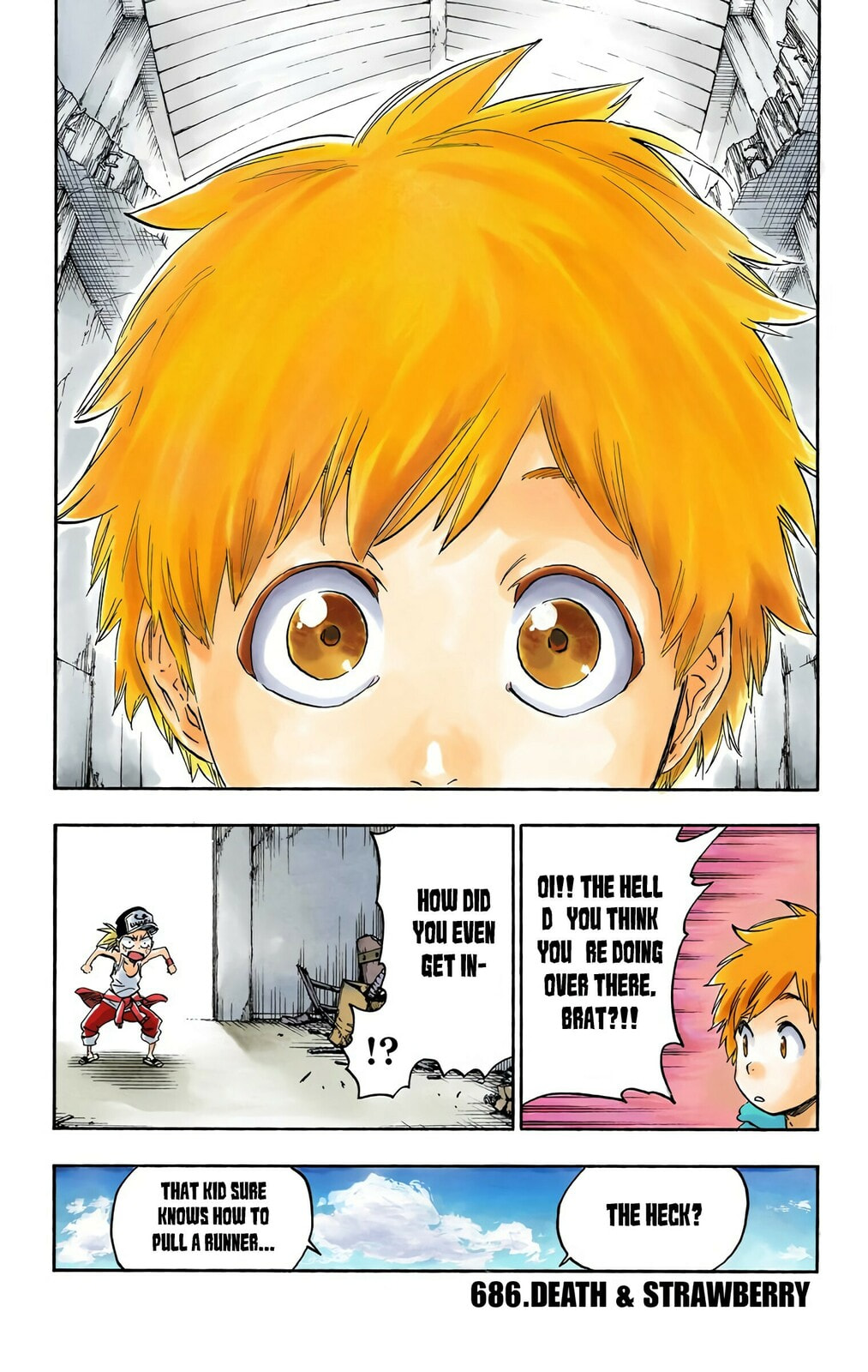Read Bleach chapter 686 image 0 on Lezhin