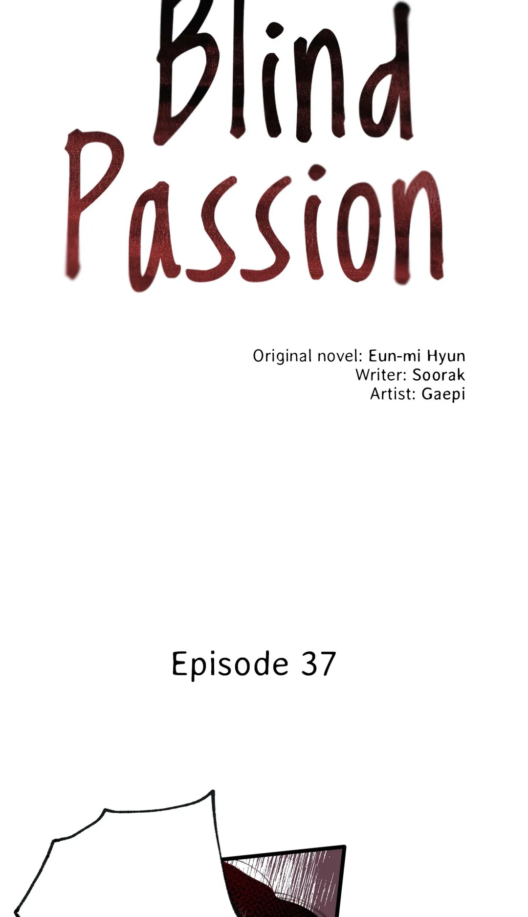 Read Blind Passion chapter 37 image 10 on Lezhin