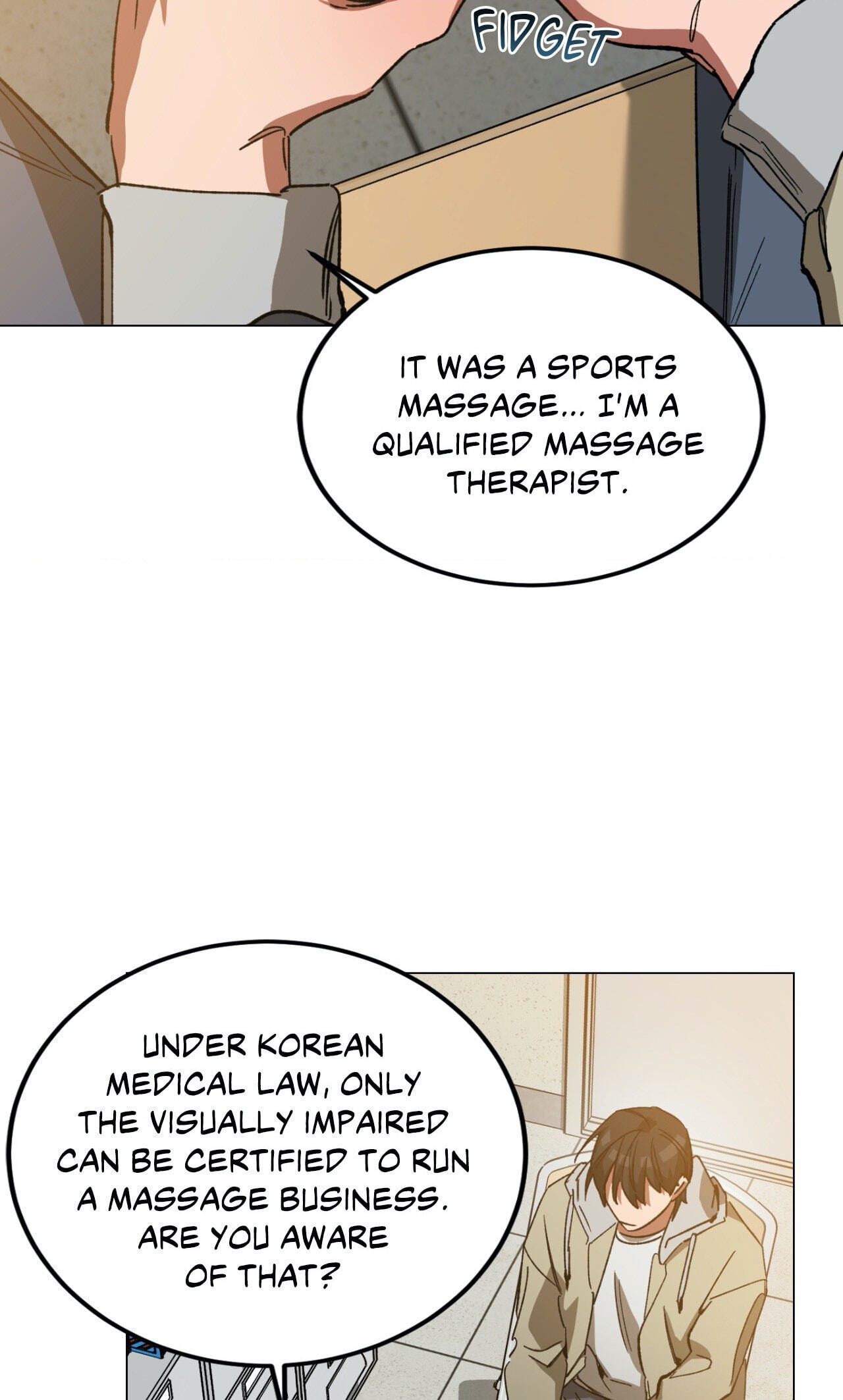 Read Blind Play chapter 46 image 4 on Lezhin