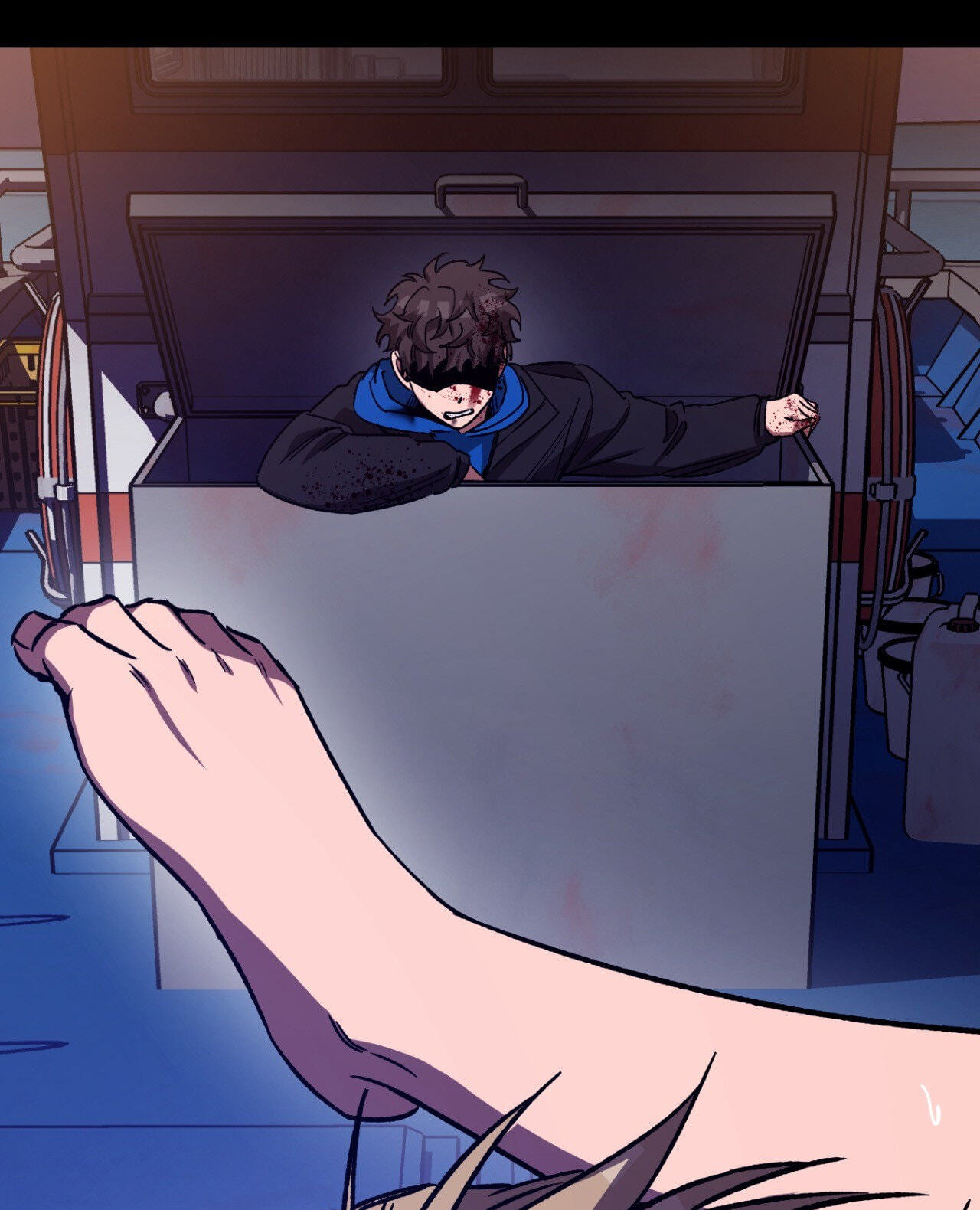 Read Blind Play chapter 70 image 94 on Lezhin