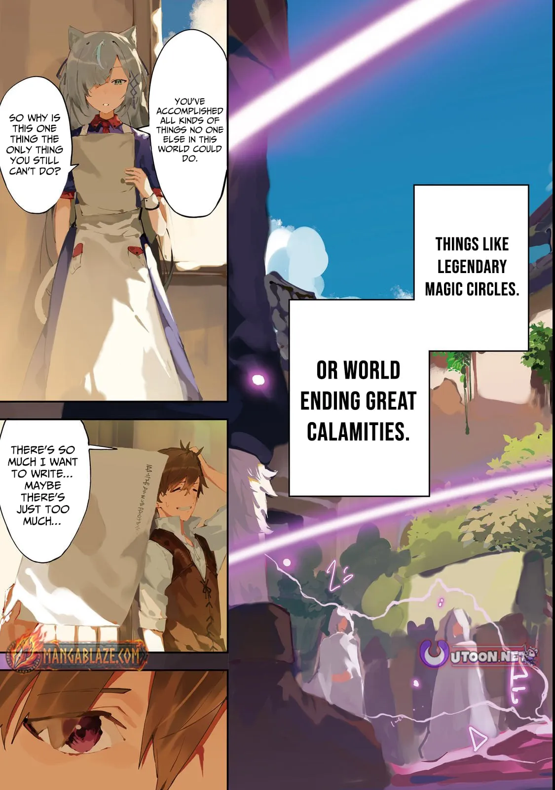 Read Blitz Magic Scaling chapter 1 image 5 on Lezhin