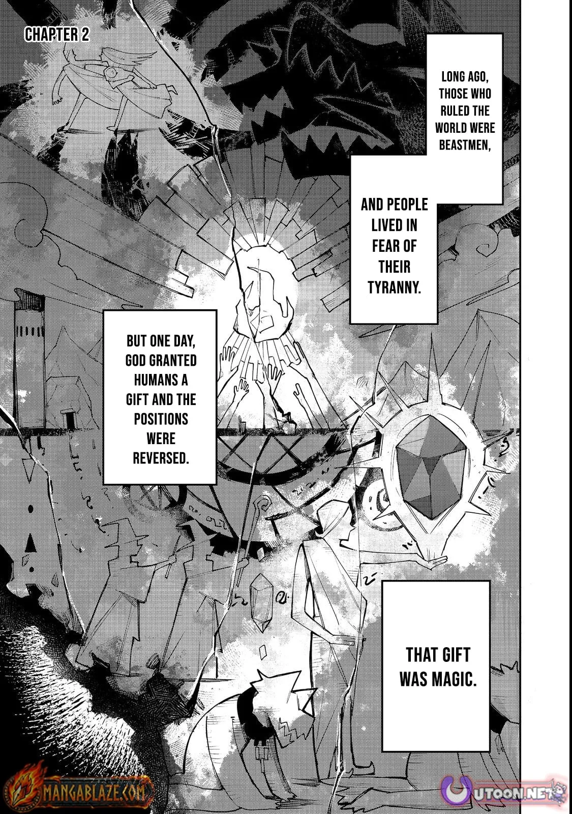 Read Blitz Magic Scaling chapter 2 image 1 on Lezhin