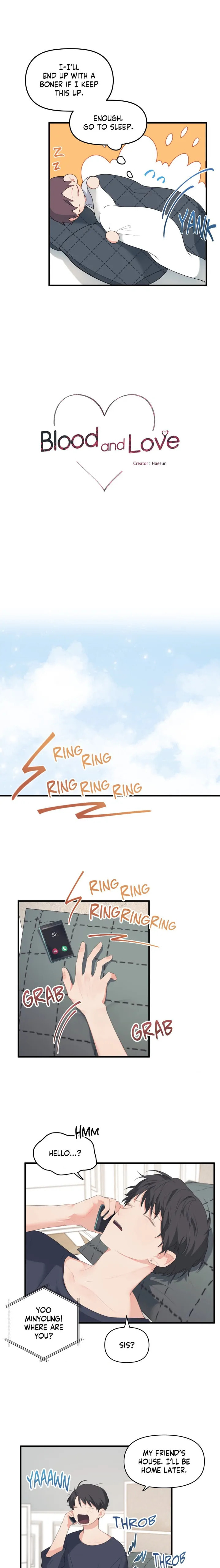 Read Blood and Love chapter 33 image 3 on Lezhin