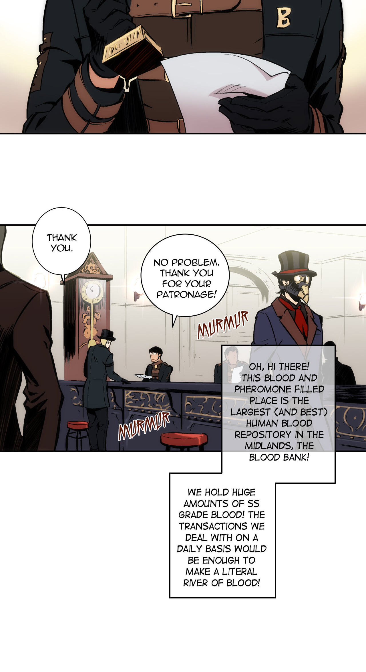 Read Blood Bank chapter 1 image 12 on Lezhin